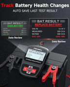 FOXWELL BT100 Pro Car Battery Tester, 12V Battery Load Tester, 100-1100CCA Automotive Alternator Tester Digital Auto Battery Analyzer for Car Truck Motorcycle SUV, Boat, RV, Marine & Pickup