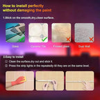 CHARKEE LED Strip Lights 200ft (2 Rolls of 100ft). 24V 5050 Ultra Long Super Bright Smart Light Strips with APP Control. 24keys Remote Music Sync Color Changing Led Lighting for Bedroom, Decoration
