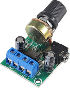 DWEII 4Pcs LM386 10W Mini Power Amplifier Board Audio Amplifier Module DC 3-12V Volume Adjustable Control
