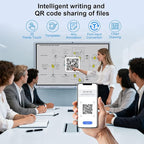 JYXCN 65" 4K Smart Board Interactive Digital Whiteboard, Android 11 & Windows 10 Dual System 8 + 256 GB Smart Board & 20MP Camera | Touchscreen Electronic Smartboard for Classroom, Office