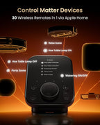 SwitchBot Universal Remote Control with Hub 3, Multi-use Smart Remote with Customize App, Control 25 IR/Bluetooth Devices and 10 Scenes, Compatible with TV/AC/SwitchBot BLE Devices