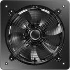 PureLinensliey 16 inch Industrial Fan, High Airflow Ventilation Exhaust Fan, Window Exhaust Wall Mounted Ventilation Basement Extractor Industrial Fan for Home Garage Office Commercial Use