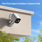 Aqara 4MP Camera Hub G5 Pro PoE, True Color Night Vision Security Camera Outdoor, HomeKit Secure Video, Thread Border Router, Local Detection, Thread/Zigbee, Supports Alexa, Google, Smartthings, Gray