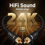 TODN Audiophile RCA Cables 3ft with Silver-Plated-OCC Core HiFi RCA Audio Cable Male to Male for Home Stereo System (3ft/1m, 1 Pair)