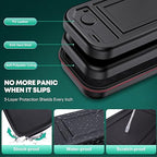 【Anti-Drift & Fast-Connect】Wireless Game Controller for iPhone/Android with Case | Hall Joysticks Bluetooth Phone Controller, For Cloud Gaming, Genshin Impact, Roblox, Call of Duty Mobile Gamers,White