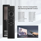 BN59-01385A Solar Voice Replacement Remote Control for Samsung Remote Control for Smart TV, Rechargeable SolarCell Control for Samsung Smart TVs Neo QLED,The Frame,Crystal Smart TVs