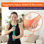 Special Supplies Physical Hand Therapy Putty & Flex Therapy Bar Resistive Hand Exercise Kit – Improve Grip, Strength, Dexterity & Mobility – Injury & Stress Relief – 8 Piece Set