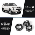 JeCar Air Conditioner Button Trim Cover Aluminum Alloy Knob Cover Fit for Toyota 4Runner 2010-2023, Black