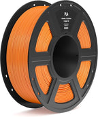ELEGOO PLA Filament 1.75mm Orange 1KG, 3D Printer Filament Dimensional Accuracy +/- 0.02mm, 1kg Spool(2.2lbs) Fit Most FDM 3D Printers