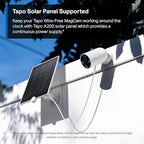 Tapo MagCam 2K+ - 2025 Wirecutter Best Outdoor Security Camera & PCMag Editors' Choice, Wireless Battery Power, Magnetic Mount, Subscription-Free SD Storage or optional Cloud, Person/Vehicle Detection