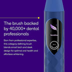 Burst Pro Sonic Advanced Electric Toothbrush for Adults (Blue) | Soft Bristles | 33,000 Vibrations | Long-Lasting Battery and Multiple Brushing Modes