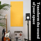 AudioSilk Acoustic Panels, 4 Pack ROOM KIT, Large, 46" x 23", Pale Blue