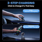 360° Adjustable Radio Magnetic Suction Phone Holder for iPhone 17 Pro Max, 16, 15, 14, 13, 12, Air Plus & More | Perfect for Cars, Kitchens, Bedrooms, Gyms & Other Locations | Strong & Stable