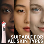 Face Lift Device – 8 in 1 Skin Tightening and Lifting, LED Light Therapy for Wrinkles, Korean Skin Care, Spa-Grade Facial Massager Lifting & Firming Beauty Massager (Pink)