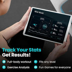 GoBalance Board - App-Enabled Balance Board. Smart Bluetooth Sensor, 12 FREE Interactive Games - Fun, Balance Training and Home Gym Workout! Boost Coordination & Strength for Teens and Adults