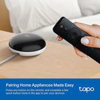 Tapo Smart IR & IoT Hub with Chime - Universal Remote for TVs, ACS, & 18+ Device Types, Matter-Certified, Supports 8,000+ Infrared Brands, Voice & App Control, Custom Schedules & Automations, H110