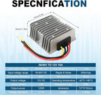 36V 48V to 12V Step Down Converter, 10A 120W Golf Cart, 36V 48V to 12V Buck Converter, DC DC Converter,Step Down Voltage Regulator Reducer