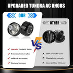 Xomzema 3Pcs Upgraded Control Switch Knob for Toyota Tundra 2000-2006,Air Conditioning AC Heater Blower Fan Climate Control Knobs Switch Button,Replaces 55905-0C010 559050C010