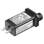 30V 0.2A LED Controller Timer Model JT-EL/FC300V0200-C Class 2 Power Supply Replacement with 8 Lighting Modes, and Memory Function for Christmas Light, LED String Light