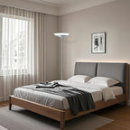 SIBRILLE Silver Torchiere Floor Lamp - 30W Dimmable LED Standing Lamp with Remote/Button Control, 1800Lm, 3000-6500K, 72in Bright Standing Pole Light for Living Room Bedroom Office Corner