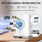 SOLIOM- 5MP Security Cameras Wireless Outdoor, No Subscription,2-Cam Pack, Solar Powered Home Security Camera with 360° Auto Tracking, Pan & Tilt, 3K Color Night Vision,5G & 2.4G Router Compatible