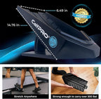 CalfPRO® Deepest Calf Stretcher for Plantar Fasciitis Relief. Deep Heel Lock Stretch Device for Tight Calves, Achilles, Hamstrings, & Foot Pain. Portable Mobility Tool for Athletes & Everyday Use