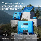 Victron Energy SmartSolar MPPT Tr Solar Charge Controller (Bluetooth) - Charge Controllers for Solar Panels - 250V, 70 amp, 12/24/36/48-Volt