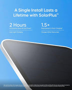 eufy Security SoloCam S340, Solar Security Cameras Wireless Outdoor, Cameras for Home Security, 360° Pan & Tilt Surveillance, No Blind Spots, 2.4 GHz Wi-Fi, No Monthly Fee, HomeBase S380 Compatible