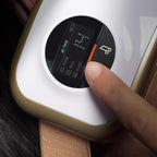 Eye See Eye Massager with Heat - Migraine Relief and Stress Relief! - Electric Air Compression, Vibration and Soothing Music All Included | Adjustable Elastic Band - Great for After Work !