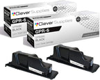 CS Compatible Replacement for Canon GPR-6 6647A003AA ImageRunner 2220 3300 2200 2800 3320 (Black 2 Pack)