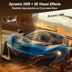 Y.D.F 8K@60Hz DisplayPort Switcher 3 in 1 Out DP1.4 32.4Gbps Data Transfer Switcher Box Aluminum Support 4K@120Hz HDR 3D Compatible with PC/Monitor/Laptop/UHD TV/Discrete Graphics Card