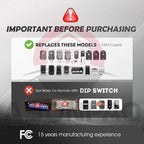 2 for Genie & Overhead Door Garage Door Opener Remote G3T-R G3T-A O3T-BX O3T-A【10-Year-Warranty】