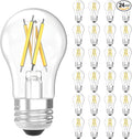Sunco 24 Pack A15 Light Bulb LED, Edison Style Bulb, Dimmable Vintage Filament Lighting, 800 LM, 7W (60W Equivalent), 3000K Warm White, E26 Medium Base, Wet Rated UL.