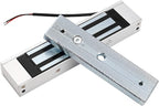 Electric Magnetic Lock 180KG 350LBS Holding Force Electromagnet Lock 12V Fail Safe NC Mode Single Door for Access Control System