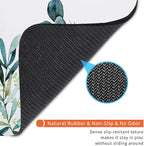 Armanza Square Mouse Pad Green Grass, Personalized Premium-Textured Custom Mouse Mat Design, Washable Mousepad Cloth, Non-Slip Rubber Base Computer Mouse Pads for Wireless Mouse