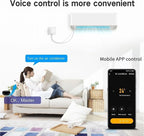 WiFi IR Blaster, Remote Control Hub for Home Automation, Infrared Universal Remote for TV AC AUD STB, Compatible With Alexa & Google Assistant