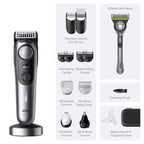Braun Series 9 PRO All-in-One Beard and Body Trimmer for Men with Gillette Labs Razor, Cordless Grooming System with Precision Length Control, Rechargeable Electric Facial Hair Tool, AIO 9570