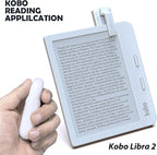 SK SYUKUYU RF Remote Control Page Turner for Kindle Reading Ipad Surface Comics, iPhone Android Tablets Reading Novels Taking Photos(White)