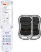 Genie Garage Door Opener Keypad & Remote GK-R G3T-R, Wireless Keyless Intellicode【10-Year-Warranty】