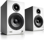 Audioengine HD6 Premium Powered Bookshelf Speakers | 150W Audiophile-Grade Bluetooth 5.0 Speakers with aptX HD | 24-Bit DAC | Real Wood Veneer
