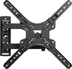 IWORKBOARD 43 50 55 inch Full Motion Corner TV Wall Mount for Most 32-60" TVs, Articulating Swivel Tilting TV Wall Mount Bracket, up to 77 lbs, VESA 400x400mm, Single Stud