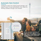 Cell Phone Signal Booster for Car, Truck & SUV – Boost 5G & 4G LTE Band 12/13/17 for Verizon, AT&T & T-Mobile, FCC Certified Mobile Cellular Repeater for Vehicles