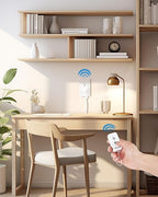 Remote Control Outlet Plug Wireless On Off Power Switch, WILAWELS Wireless Remote Light Switch for Lamp, Light, Fan, Programmable, Compact, 100ft RF Range, FCC Listed, Battery Included W02RC1106