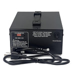 LiteFuze 1000W Step-Up/Step-Down Transformer with Dual Sockets - Premium Copper Coil, Noise Reduction, and Circuit Breaker Protection (JP-1000)