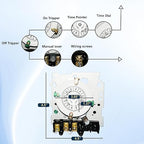 T101M Mechanical Time Switch,24-Hour 120 V Mechanical Time Switch,SPST, Mechanism Only