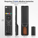 Universal-TV-Remote-Control Compatible with Samsung/LG/Vizio/Hisense/Sony/Philips/Onn/Sharp/RCA/Element/Westinghouse/Sanyo/Emerson TV and More Brand Smart TVs