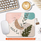 Armanza Square Mouse Pad Abstract Art, Personalized Premium-Textured Custom Mouse Mat Design, Washable Mousepad Cloth, Non-Slip Rubber Base Computer Mouse Pads for Wireless Mouse