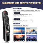 Replacement Voice Remote Control for LG Smart TVs 2019–2024, Compatible with Magic Remote AN-MR20/21/22/23/24GA with Pointer, 2-Year Warranty