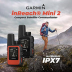 Wearable4U - Garmin inReach Mini 2 Satellite Communicator (Flame Red) with Power Pack Bundle