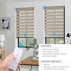 Replacement Remote for Roller Blinds - 5-Channel Compatible with Rollerhouses ERB22/ERB25/EY1612/EY2512 Motors - NOT Universal (Verify Your Original Controller Before Purchase)